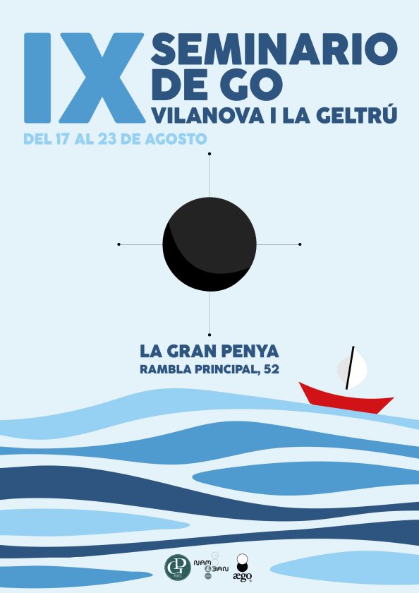 Cartel del IX Seminario de Go